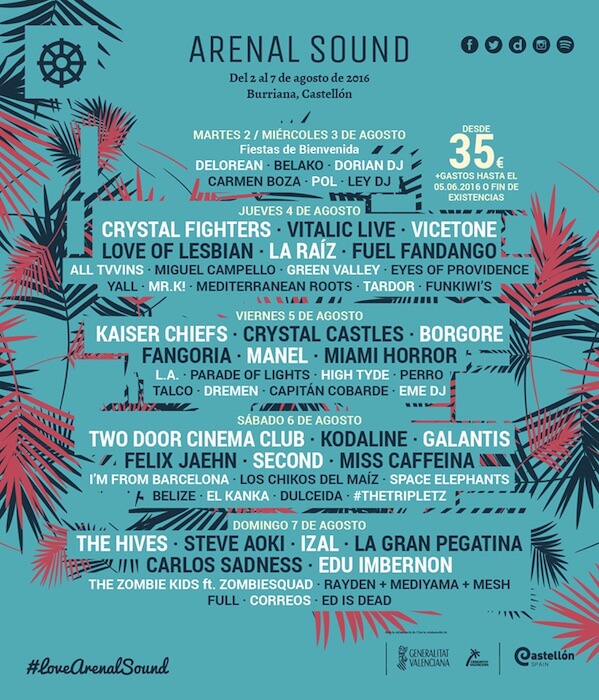 Disfruta del Arenal Sound con Unicampus